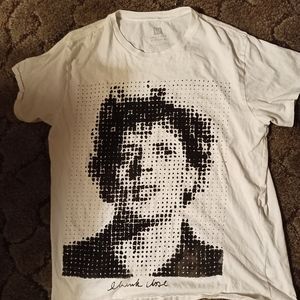 WHITNEY BIENNIAL CHUCK CLOSE/ PHILIP GLASS T-Shirt by GAP